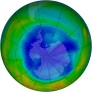 Antarctic Ozone 2001-08-23